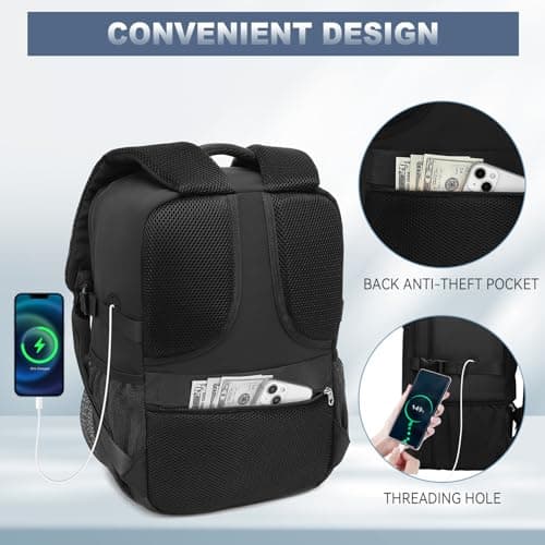 Lossga Easyjet Cabin Bags 45x36x20 Underseat Carry-ons Travel Backpack — view 4