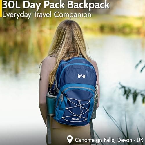 Trail Aspen Day Pack Backpack, 30L, Blue — view 2