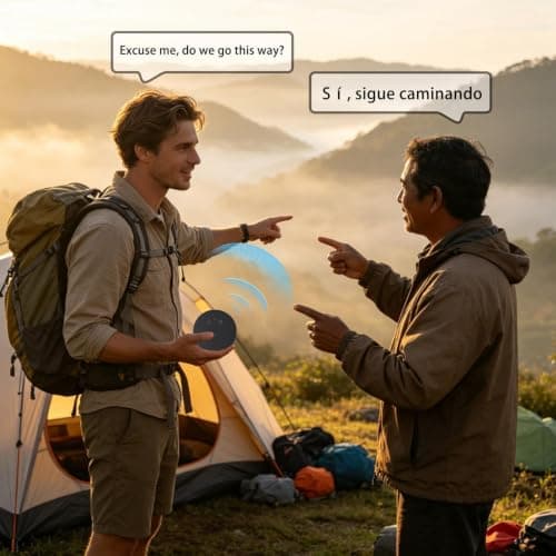 Uomianty Language Translator Device Real-time Smart Communication Assistant — view 2