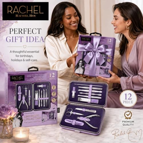 Rachel Roy 12-Piece Manicure Kit for Women with Travel Case — view 5
