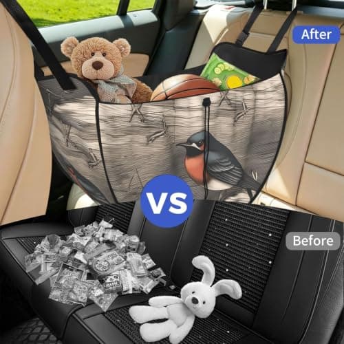 Car Seat Organizer Waterproof Backseat Storage Bag Multiple Car Organizer — view 6