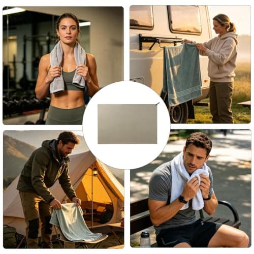 Generisch Quick-drying travel towel, breathable, absorbent — view 5