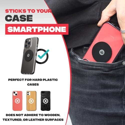 Shapeheart Motorbike Phone Holder & Magnetic Adhesive Metal Plate Universal — view 5