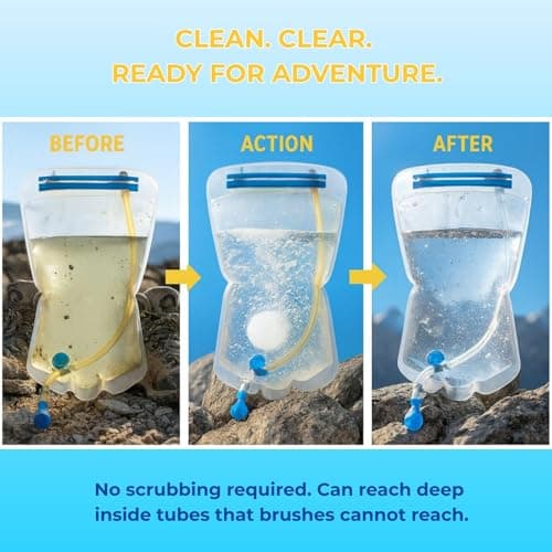 Flowcheer Water Bottle Cleaning Tablets, 36 Pack, for Bottles and Tumblers — view 6