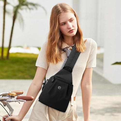 3 in 1 Anti-Theft Travel Tote Bag, 2026 New Waterproof 2-Way Commuter Bag, Convertible Backpack Purse for Women, Multi-compartment Work & Fitness Backpack (Black) — view 2