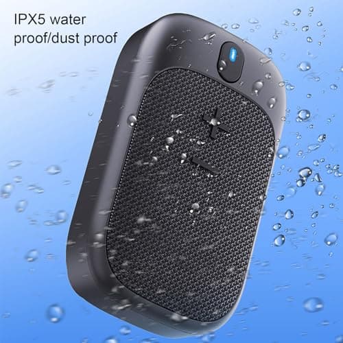 Plyisty Wearable Mini Clip-On Bluetooth Speaker — view 4