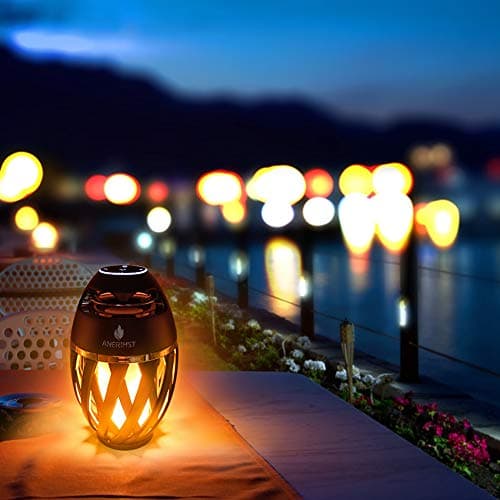 ANERIMST Birthday Gifts for men, Outdoor Bluetooth Speaker with Flame Effect, IP65 Waterproof Wireless, Loud Stereo Sound, for Dad, Best Garden Gadgets for Camping Grilling — view 6
