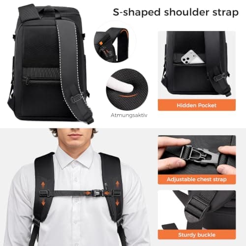 Fenree.geer Travel Backpack for Men 30L,TSA Approved Laptop Backpack — view 6