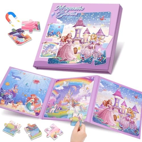 Girls Birthday Presents 3-4-5 Year Old Girl Gifts Puzzles Toys Travel Games