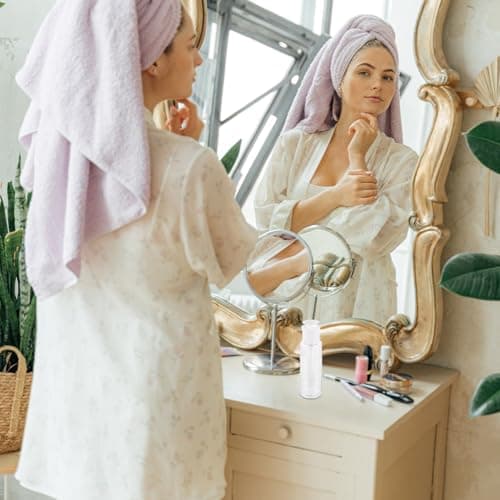 BESPORTBLE 2pcs Ml Refillable Lotion Dispenser Pump Bottle Portable and Lightweight White Cream Container Made of Sturdy Pp and Pet, for Face Cream and Travel Skincare Storage — view 6