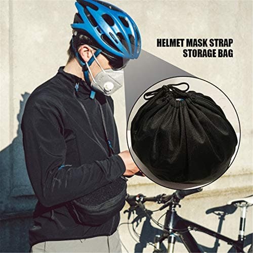 Amusingtao Helmet Bag,Multi-Purpose Helmet Storage Bag - Heavy-Duty Drawstring Design for Welding, Motorcycle, Ice Hockey, Ski, Bicycle & Equestrian Helmets(47 * 42cm) — view 6