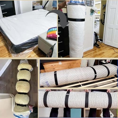 Xtrillogen Large Mattress Vacuum Bag for Moving,Mattress Seal Vacuum Storage Bags for Travel,Heavy Duty Suction Cover with Straps,for Latex,Hybrid,Foam and Clothing,Space Saver for Moving — view 6