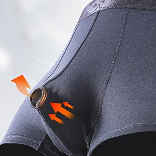 Men Bikini Briefs Mens Quick-Dry Sports Gym Underpant Travel Compact Grey — view 2