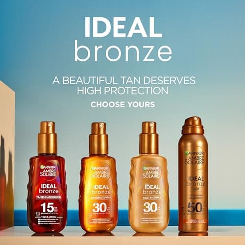 Garnier Ambre Solaire Fake Tan SPF 30 Ideal Bronze Tanning Mist 150ml — view 6
