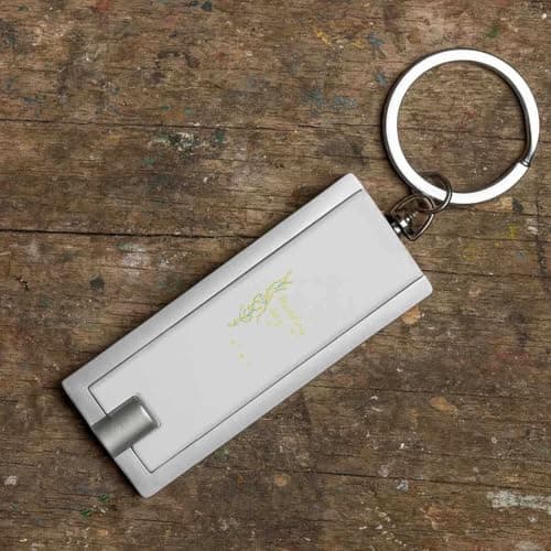 Azeeda 'Wedding Day Celebrations ' LED Keyring Torch (KT00043018) — view 6