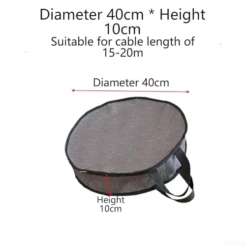 Corelisear EV Charger Storage Bag 35x35cm Waterproof Oxford(40 * 10cm) — view 2