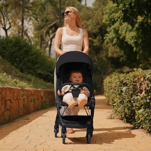 Silver Cross Clic 2 Compact Stroller & Travel Bag, Birth to 22kg, Space — view 2