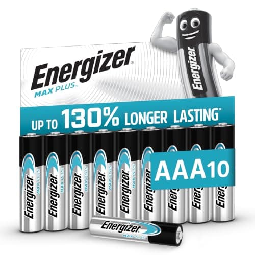 Energizer Max Plus - AAA Batteries (10 Pack) - Triple A Performance