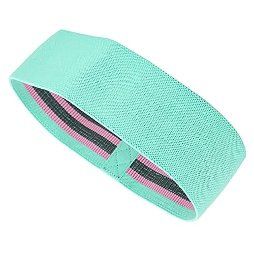 Dilwe Resistance Band Set for Hip Training, 3-Level Fabric Loops (Mint — view 5