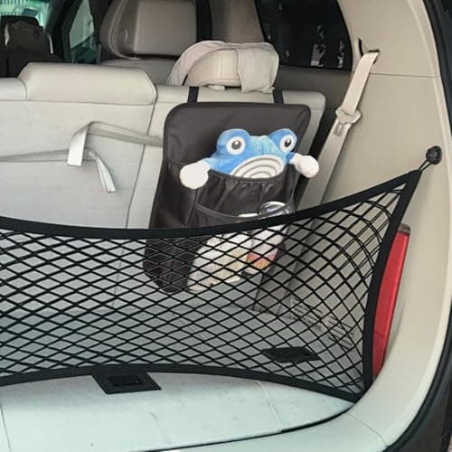 Car Seat Back Organizer | Tissue Box Back Seat Car Organizer Attachment,Car Storage Organizers Waterproof Travel Tidy Pouch Pocket, Holds Phones, Sunglasses, Phones — view 2