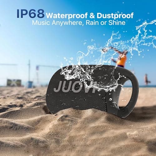 JUOVI Clip Wireless Portable Bluetooth Speaker 24H Playtime — view 4