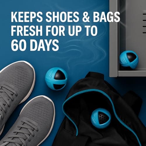 Odour Buster Shoe Deodoriser Spray - Eliminates Trainer & Shoe Odours - Perfect for Football Boots & Smelly Shoes - Anti Odour Freshener (Odour Buster Balls + Odour Buster Spray) — view 3