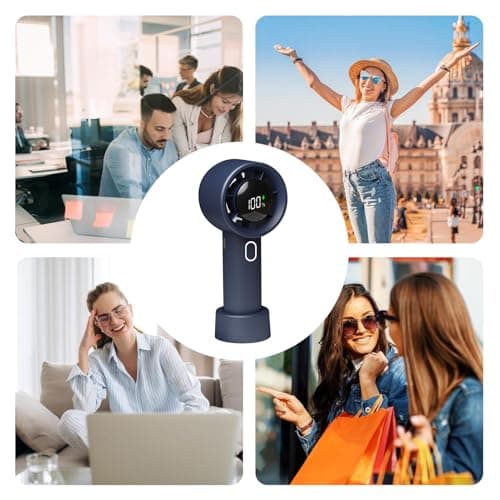Portable Handheld Fan Cooling Small Hand Held Fan — view 4