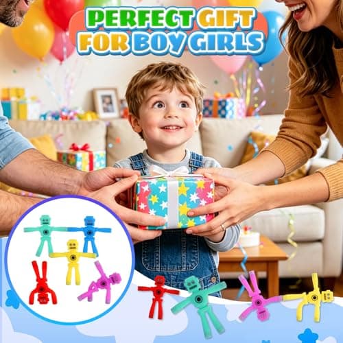 10Pcs Magnetic Travel Toys, Magnetic Robot Fidget Toys for Kids — view 2