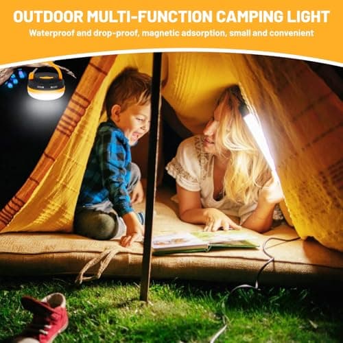 Camping Lantern LED Tent Light with Magnetic Base Outdoor Camping Lights — view 5