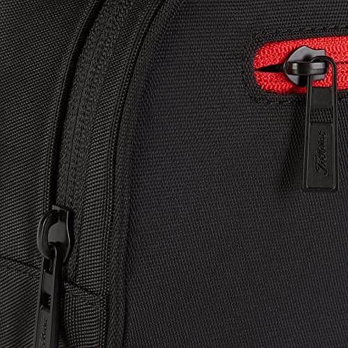 Titleist Players Dopp Kit Bag, Black/Red — view 6