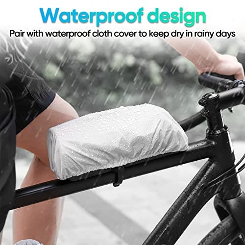 MOSHAY Bike Frame Box Lockable Bicycle Box Waterproof Bike Mount Top Tube Box Bike Accessories Never Deform/Safe/Waterproof/High-Capacity — view 2
