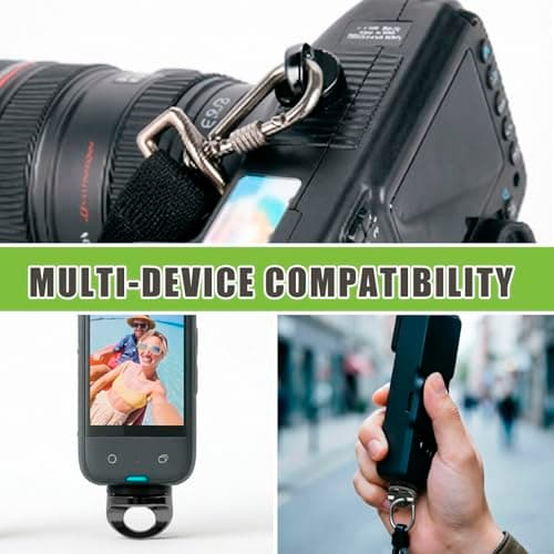 CanQuanSWZX 4PCS Neck Strap Screw Holder, Camera Wrist Strap with 1/4 Inch Screw, 1 4 Camera Screw Adapter, 1 4 20 Camera Screw, 1 4 Camera Strap Screw for DSLR and Mirrorless Cameras — view 5