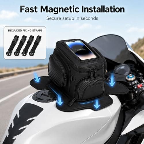 Motorcycle Tank Bag for Aprilia RS 660 Limited Edition 2020-2026 — view 4