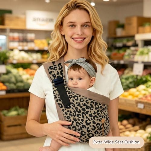 Baby Carrier for Hands-Fre, Ergonomic Sling, 3 Carry Positions, Lightweight — view 5
