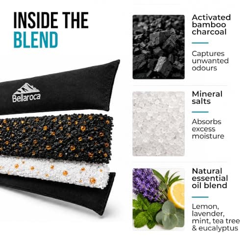 Bellaroca Shoe Deodorizer | Reusable Bamboo Charcoal Odour Eliminator — view 5