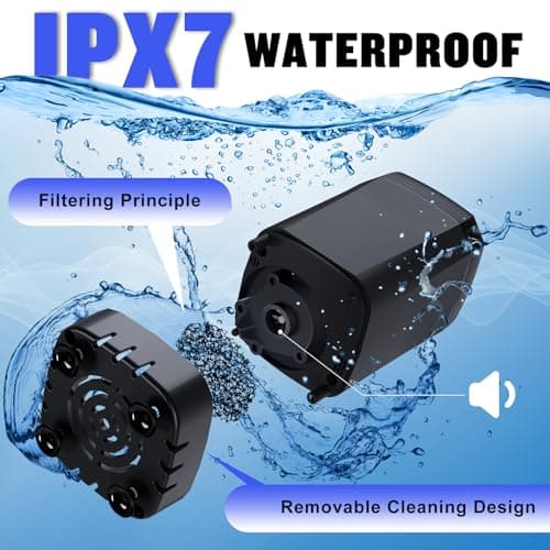 Spopal Portable Shower for Camping, [Long-Lasting] 6000mAh Rechargeable Camping Shower Pump with Intelligent LED Display, 4 Spray Modes, IPX7 Waterproof Outdoor Shower Kit for Hiking, Travel, Car, Pet — view 6