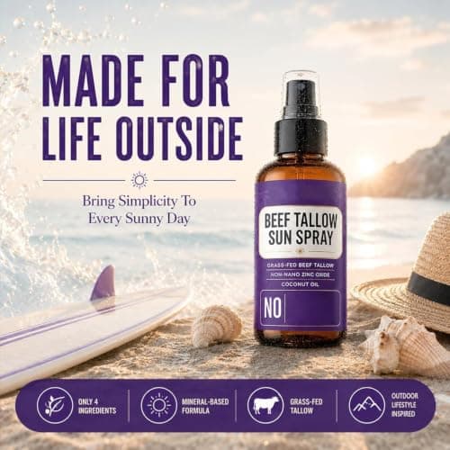 Velkoo Beef Tallow Mineral Sun Spray, Velkoo Mineral Sun Spray (1PC) — view 4