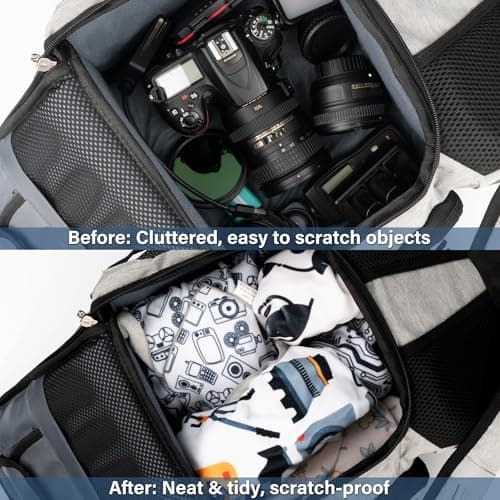 Walking Way Lens Protective Wrap Magic Self-Adhesive Pouch for Cameras Lenses and Electronic Scratch Resistant Versatile Compact Cloth with Strong Holding — view 5