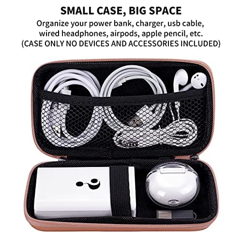 ACOCOBUY Power Bank Case Shockproof Hard EVA Carrying Case for Hard Drive — view 5