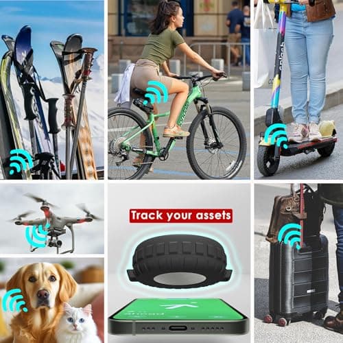 Supreme Magnetic, Adhesive & Zip-tie Case for Apple AirTag Gen. 1 & 2 Easily Hidden Durable Strong Impact, Vibration & Waterproof Magnet Holder/Secure Protective Tag Tracker Outdoor Mount — view 4