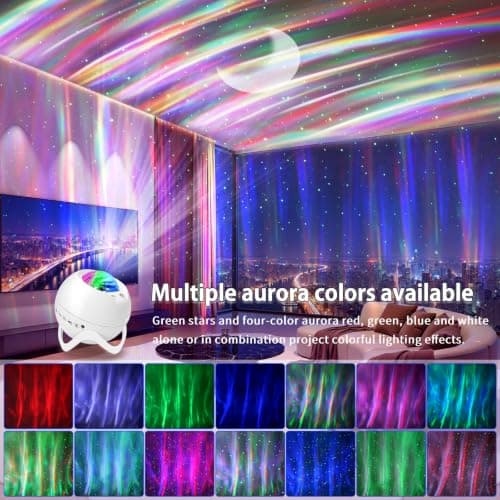 MHAZDZE Galaxy Projector,Galaxy Projector Light for Bedroom,Night Light — view 2