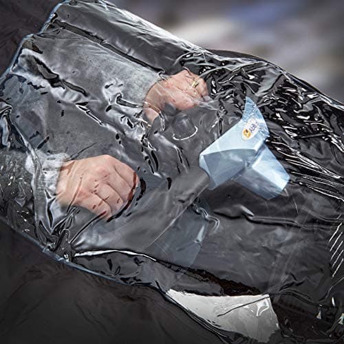 Bramble - Universal Wind & Waterproof Full Body Wheelchair Hooded Poncho Cover — view 3