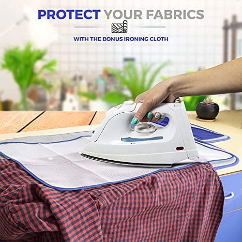 Ironing Cloth,4 PCS Protective Clothing Iron Mesh Pressing Clothes Heat Resistant Ironing Mat To Avoid Ironing Damage And Shine To Garments Clothes 40 * 60CM — view 2