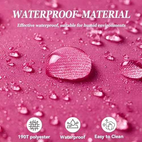 Sleeping Bag, Double Sleeping Bag with 2 Pillows Extra Large 3-4 Season Lightweight, Waterproof Indoor & Outdoor Use for Adults for Hiking, Backpacking and Camping Travel (Rose red Double) — view 5