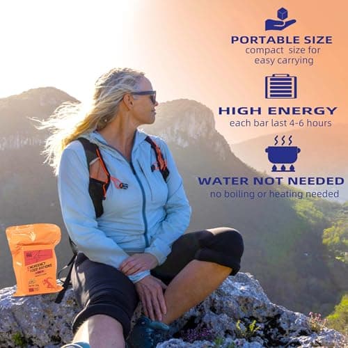 Emergency Survival Food, High Energy Biscuits, Peanut Flavor, 12 Packs — view 5