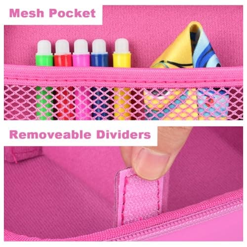 Ainiv Kids Instant Camera Case, Kids Camera Photo Paper Organizer, Pink — view 5