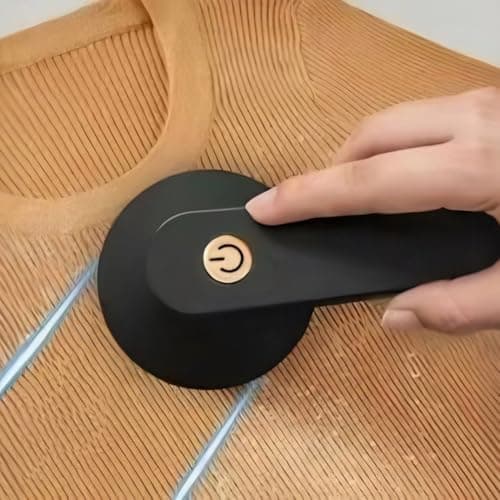 Portable Lint Remover for Sweaters Travel Home Cleaning(Black) — view 3