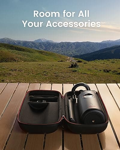NEBULA Capsule 3 Laser Official All-in-One Travel Case, Customized for Capsule 3, Adapter, Remote Control, Cables and Stand, Waterproof and Protective Polyester — view 6