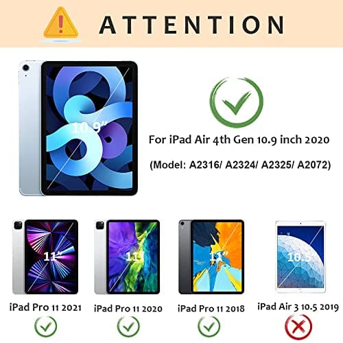 Surom Case for iPad Air 8th/7th/6th Gen(M4/M3/M2) 11" 2026/2025/2024, Blue — view 2
