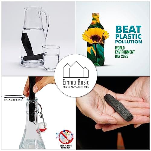 Emma Basic | Binchotan Charcoal Water Filter | 4 Pcs — view 3